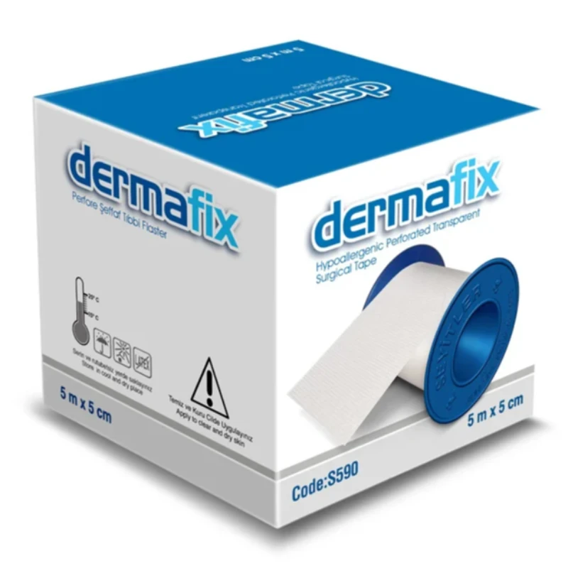 DERMAFİX PLUS 5M X 5CM TEKLİ