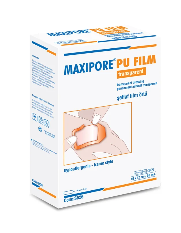 MAXİPORE PU DRESS ŞEFFAF FİLM PAD 9CM X 35CM