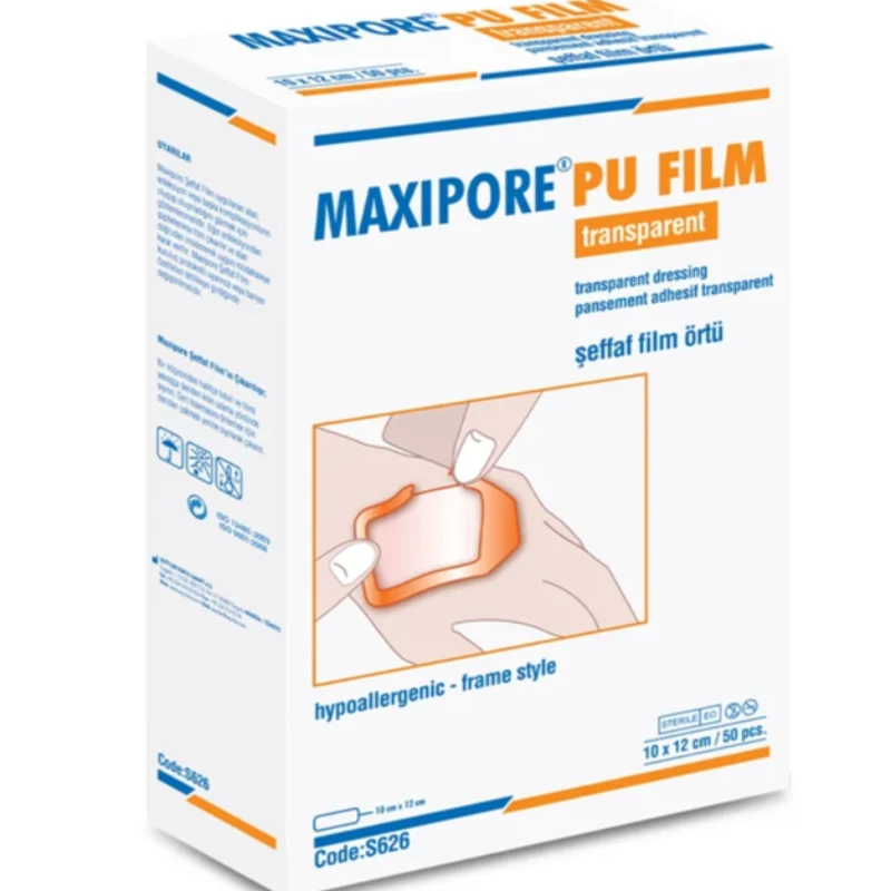 MAXİPORE PU DRESS ŞEFFAF FİLM PAD 9CM X 5CM