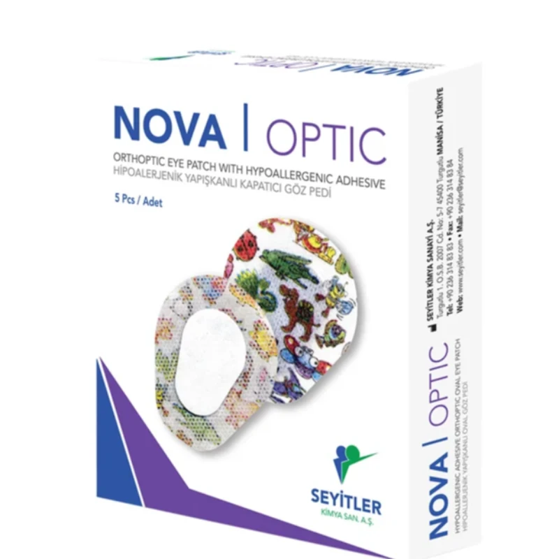 NOVA OPTİK DESENLİ 50'Lİ KUTU 5.7X8 CM