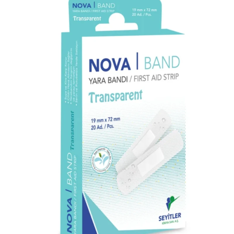 NOVABAND TRANSPARENT YARABANDI 19MM X 72MM